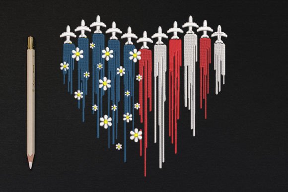 American Flag 4th of July Embroidery Design Review