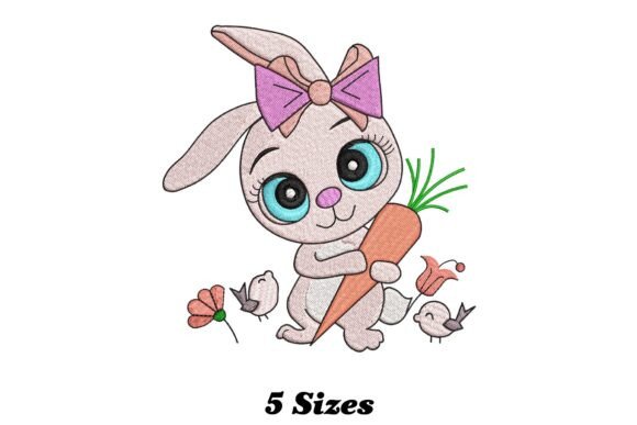 Cute Baby Rabbit Embroidery Review