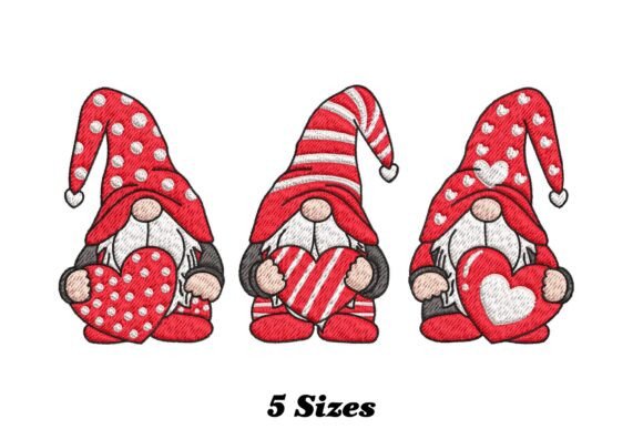 Cute Valentine’s Gnomes Embroidery Review
