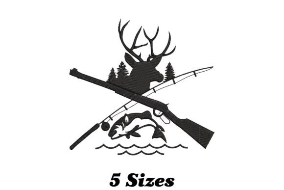 Deer and Fish Hunting and Fishing Embroidery Review