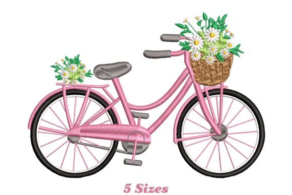 Floral Bicycle Embroidery Design Review