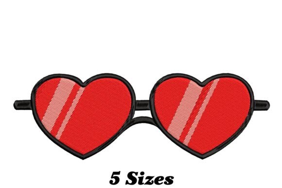 Heart Sunglasses Embroidery Design Review
