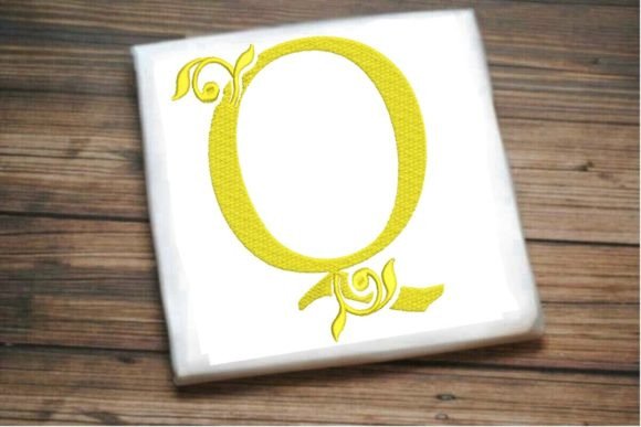 Q Letter Beautiful Monogram Review