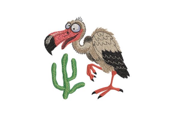 Vulture and Cactus Embroidery Design Review